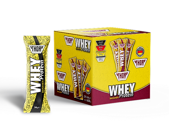 Thor Nutrition 630 gr Whey Protein Muz Aromalı 21 Sase