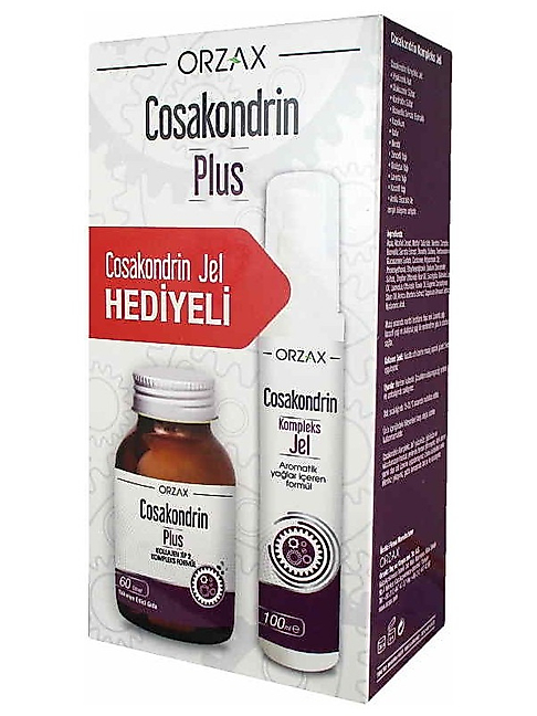 Cosakondrin Plus 60 Tablet + Cosakondrin Jel 100 ml Hediyeli