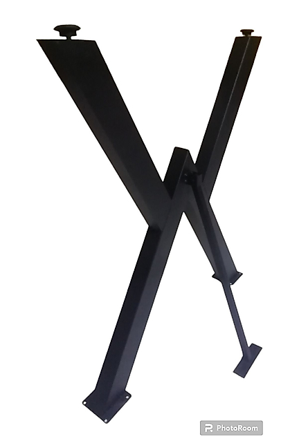 Metal X masa ayağı 73cm