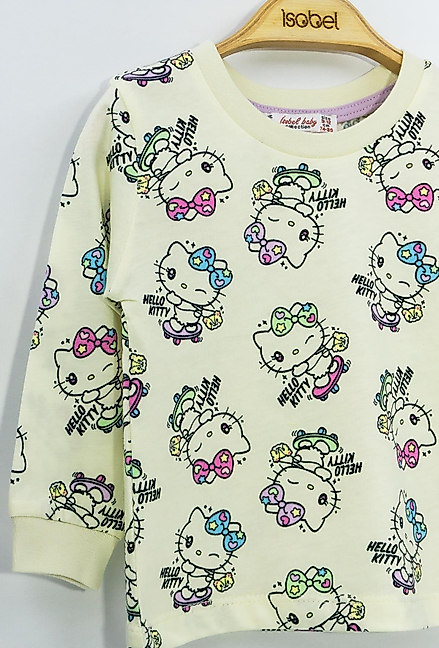 11211 Hello Kitty Kız Çocuk Pijama Takımı