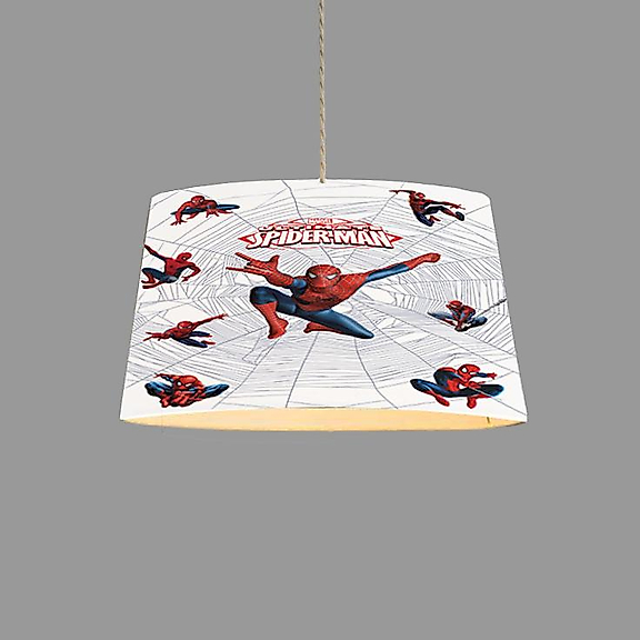 Minibabyroom Spiderman Temalı Çocuk Odası Sarkıt Avize