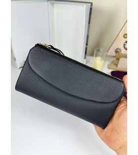Leorina 2049 Siyah Kırmızı Renk Cüzdan Telefon Bölmeli