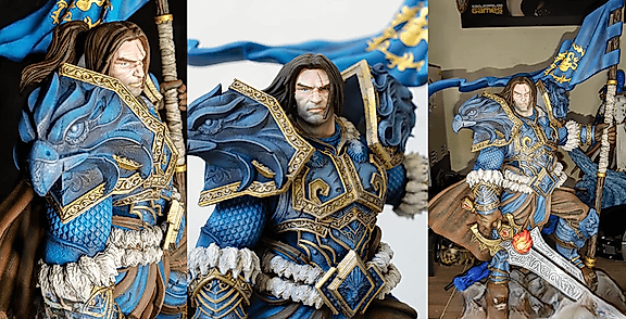 Varian Wrynn 3D Printing Figurine