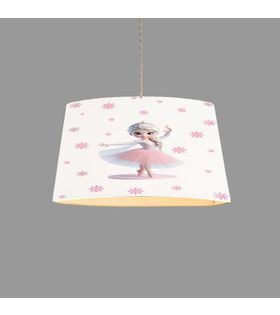 Minibabyroom Balerin Elsa Temalı Çocuk Odası Sarkıt Avize