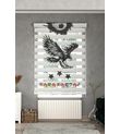 Minibabyrooms Karakartal Desenli Zebra Perde