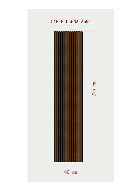 AKUSTİK ESNEK KEÇE PANEL 60x275 CM – CAFFE LEGNA