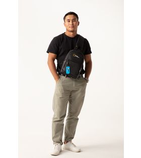 NEMO BAGS Unisex SİYAH Çapraz Sırt Ve Göğüs Çantası NemoBags Bodybag Çanta 31x18x8cm