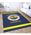 Minibabyrooms Fenerbahçe Desenli 8 mm Kalınlıkta Çocuk Odası Halısı