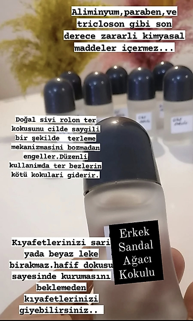 Doğal Deodorant Sandal kokusu