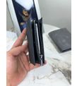 Jordan 2044 Ünisex Siyah Hakiki Deri Fermuarlı