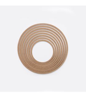 8'Lİ HAM MDF VİDASIZ KASNAK (5’Lİ SET)