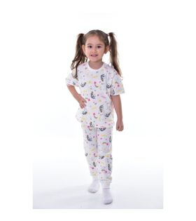 DESENLİ PİJAMA TAKIMI ALT ÜST ÇOCUK 2’li