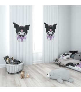 Minibabyrooms Kuromi Temalı Fon Perde