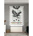 Minibabyrooms Karakartal Desenli Zebra Perde