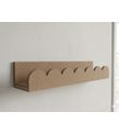 HAM MDF BOYANABİLİR DUVAR RAFI (50 CM X 12 CM)