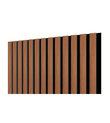 AKUSTİK ESNEK KEÇE PANEL 60x275 CM - TEAK