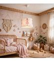 Minibabyroom Peri Kızı Temalı Çocuk Odası Sarkıt Avize