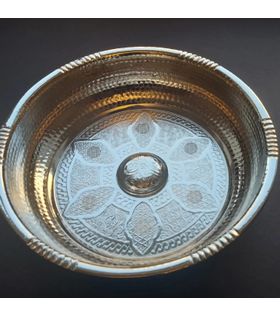 Gümüş Renkli Metal Hamam Tası