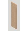 27 cm Genişlik x 105 cm Ham mdf Duvar paneli ( 10 mm kalınlık )