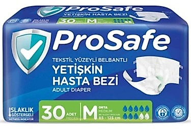 Prosafe Hasta Alt Bezi Medium | 30’lu Paket Konforlu Kullanım