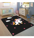 Minibabyrooms Unicorn Desenli 8 mm Kalınlıkta Çocuk Odası Halısı