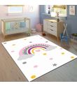 Minibabyrooms Gökkuşağı Desenli 8 mm Kalınlıkta Çocuk Odası Halısı