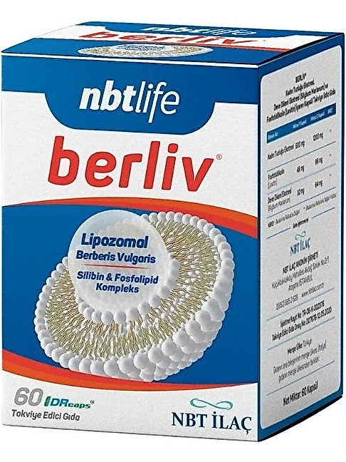 Nbt Life Berliv Lipozomal Berberin 60 Kapsül