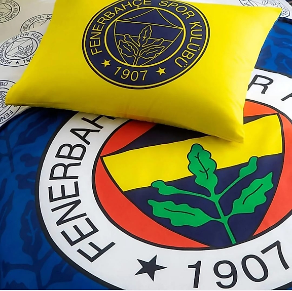 Taç Lisanslı Tek Kişilik Nevresim Takımı Fenerbahçe Palamut