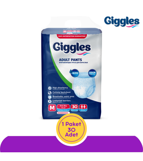 Giggles Emici Külot Orta (M) 30 Adet