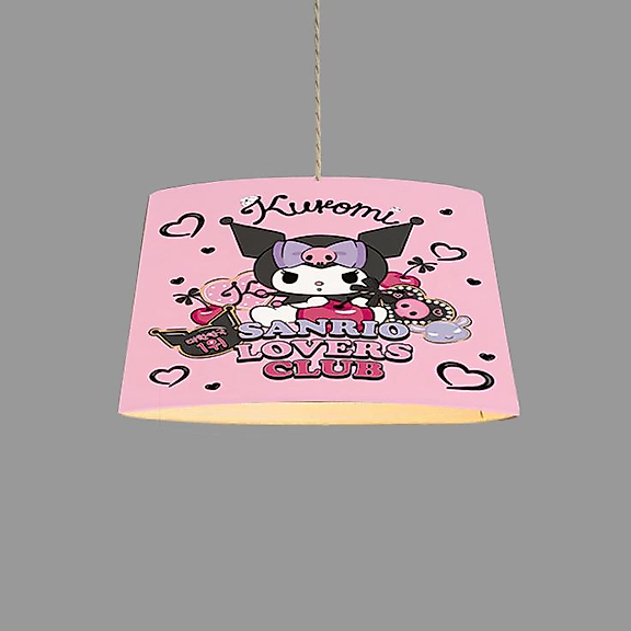 Minibabyroom Pembe Kromi Temalı Çocuk Odası Sarkıt Avize