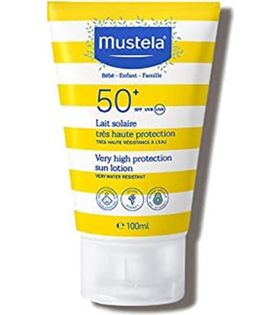 Mustela Yüksek Koruma Faktörlü Güneş Losyonu Tüm Aile İçin SPF50+ 100 ml