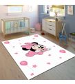 Minibabyrooms Minie Mause Desenli 8 mm Kalınlıkta Çocuk Odası Halısı