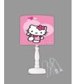 Minibabyrooms Hello Kitty Desenli Ahşap Oyma Ayak Abajur