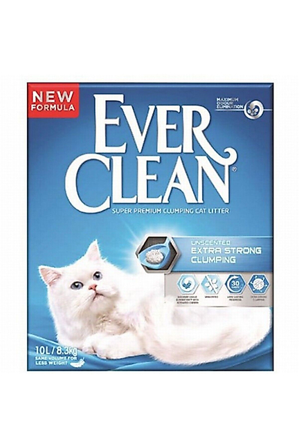 Ever Clean Extra Strong Ekstra Güçlü Kokusuz Kedi Kumu 10 Lt