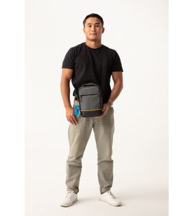 NEMO BAGS Unisex KOYU GRİ GRİ Çapraz Sırt Ve Göğüs Çantası NemoBags Bodybag Çanta 25x18x9cm