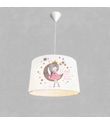 Minibabyroom Ayda Oturan Kız Temalı Çocuk Odası Sarkıt Avize