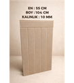 RF50 ÖZEL HAM MDF DUVAR PANELİ 55 CM X 104 CM ( 10 MM KALINLIK )