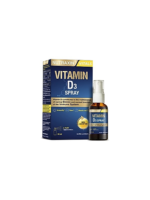 Nutraxin Vitamin D3 Sprey 1000 IU 30 ml