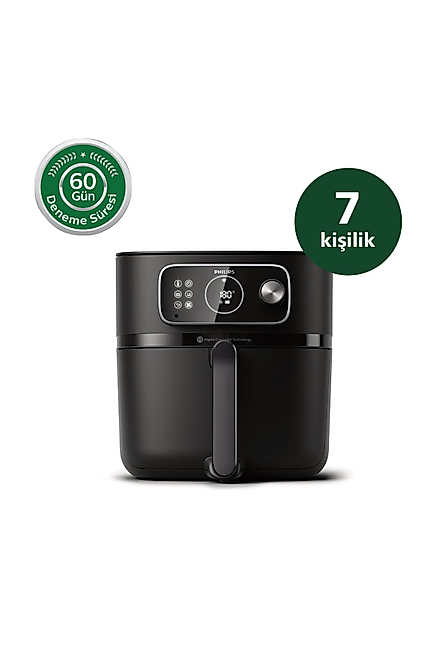 Philips HD9875/90 Airfryer 7000 Serisi XXL Connected, 2 kg, 8.3 L Kapasite, Uzaktan Bağlantılı