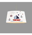 Minibabyroom Yelkenli Temalı Çocuk Odası Sarkıt Avize
