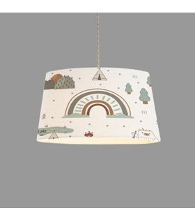 Minibabyroom Gökkuşağı Temalı Çocuk Odası Sarkıt Avize