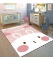 Minibabyrooms Sevimli Tavşan Desenli 8 mm Kalınlıkta Çocuk Odası Halısı