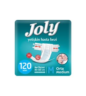 Joly Belbantlı Hasta Bezi Medium (Orta Boy) 120 Adet