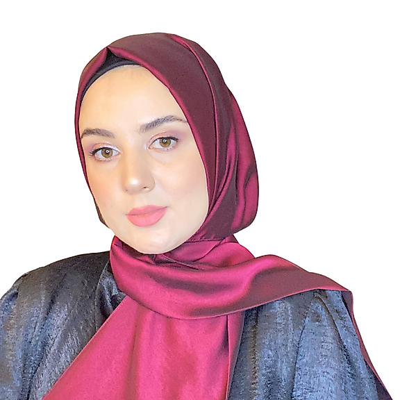 Bordo Hazır Şal
