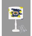 Minibabyrooms Fenerbahçe 2 Desenli Ahşap Oyma Ayak Abajur