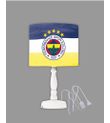 Minibabyrooms Fenerbahçe Desenli Ahşap Oyma Ayak Abajur