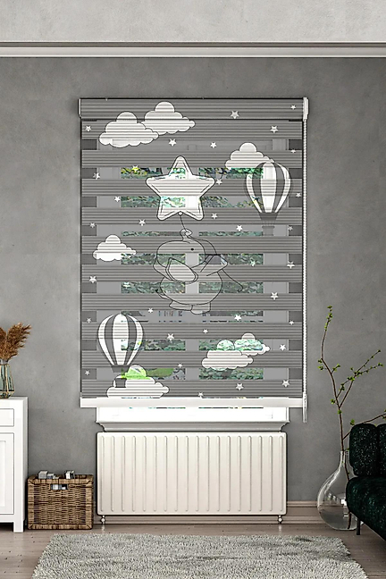 Minibabyrooms Beyaz Yıldızlı Fil