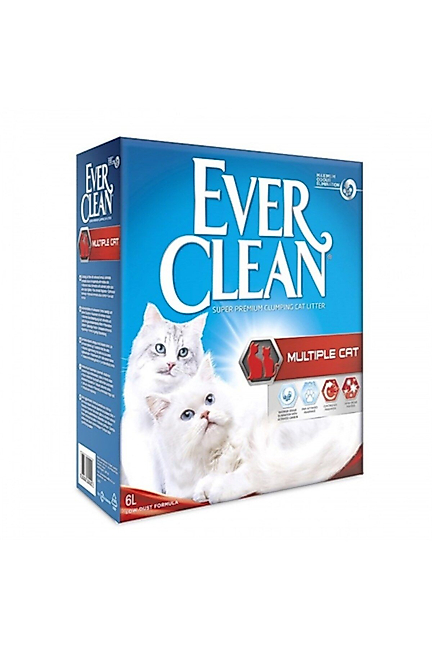 Ever Clean Multiple Cat Kedi Kumu 10 Lt