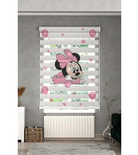 Minibabyrooms Minie Mause Temalı Çocuk Odası Zebra Perde