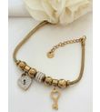 Thekey Charm Çelik Bileklik(17cm+5cm)